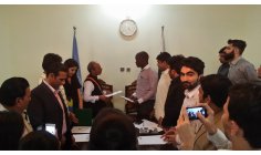 SHAHID AMIN KHAN - WORLD YOUTH PARLIAMENT & INTERNATIONAL HUMAN RIGHTS COMMISSION TODAY SIGNED THE OFFICIAL MOU OF COOPERATION (IN PRESENCE OF YOUTH ORGANIZATIONS LEADERS)