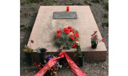 Grave of Rosa Luxemburg in Berlin