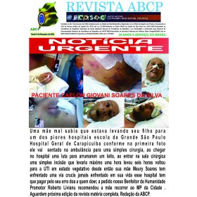 SAÚDE DE CARAPICUIBA ESTA NA UTI.