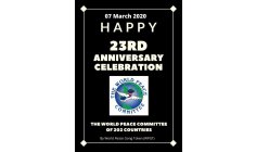 DJUYOTO SUNTANI - FOUNDER AND  LEADER OF WPC - 07 MARCH 2020 - 23a. CELEBRATION WORLD PEACE COMMITEE